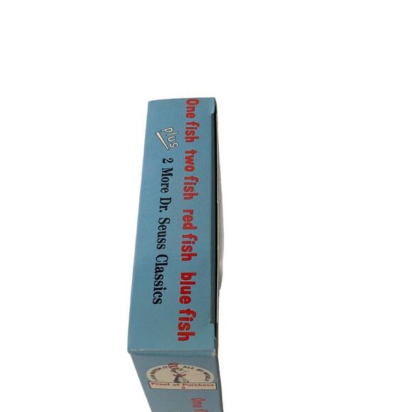 Dr. Seuss One Fish Two Fish Red Fish Blue Fish VHS video tape 1989 - Picture 6 of 8